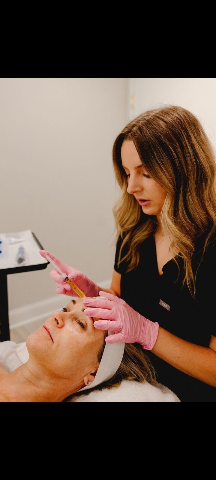 Face PRP treatment